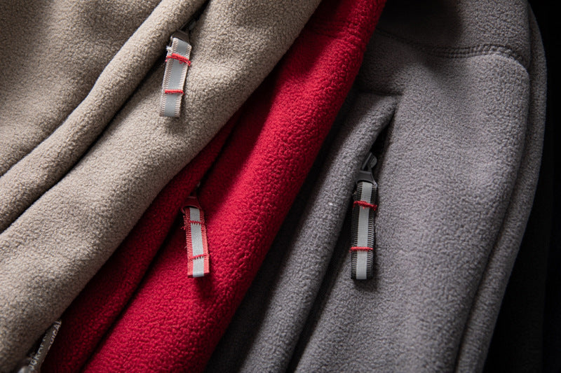 Falck | Double-layer outdoor fleece jacket with high collar