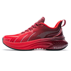 Speed 17 | Breathable Running shoes with Cushioning-Red-4.5-Carwer