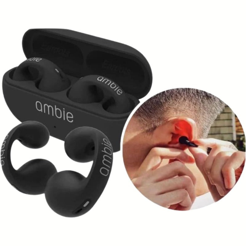 Ambie by Vibra | Bluetooth Bone Conduction Ambient Headphones-Carwer