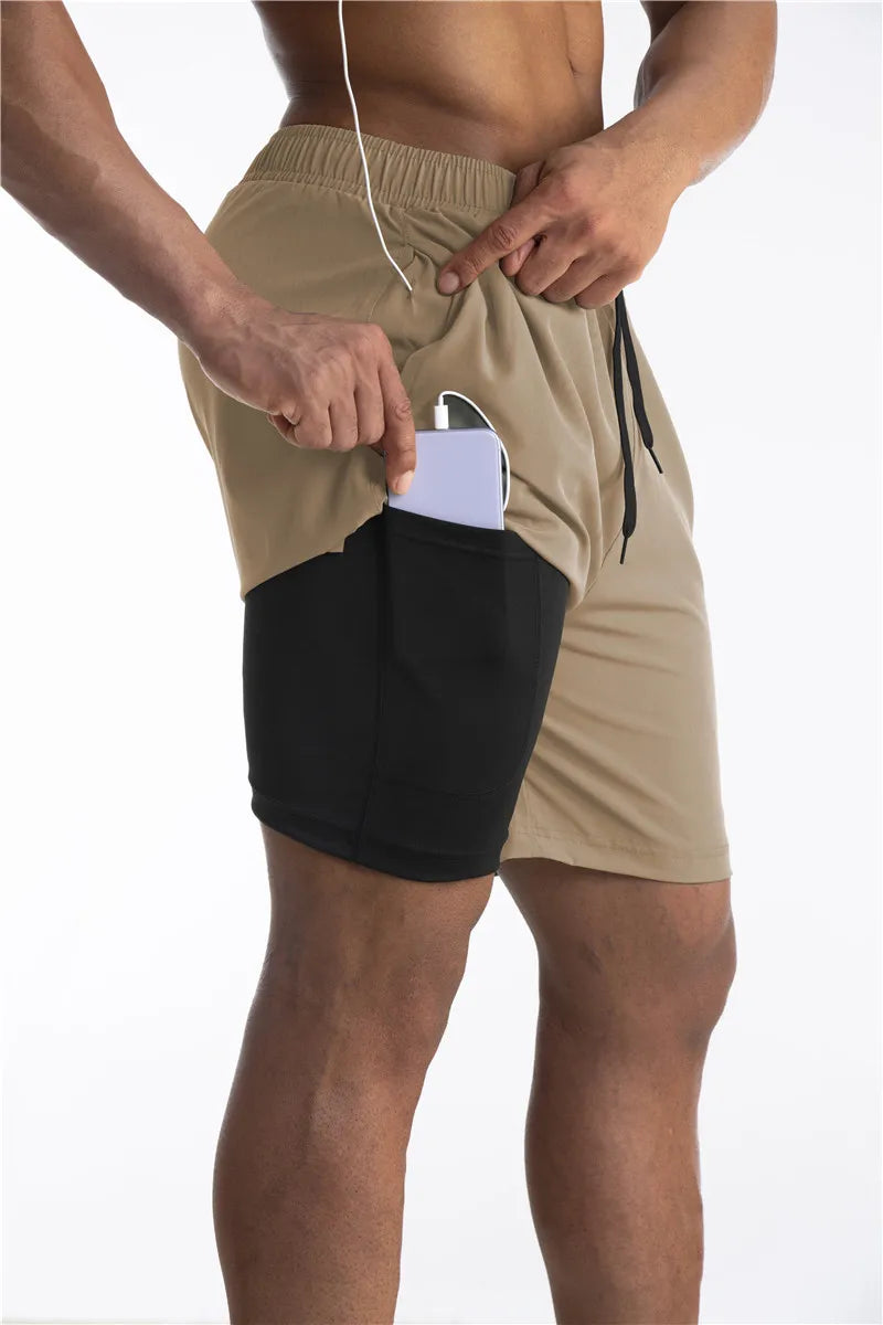 Swift | Lightweight running shorts with cell phone pocket