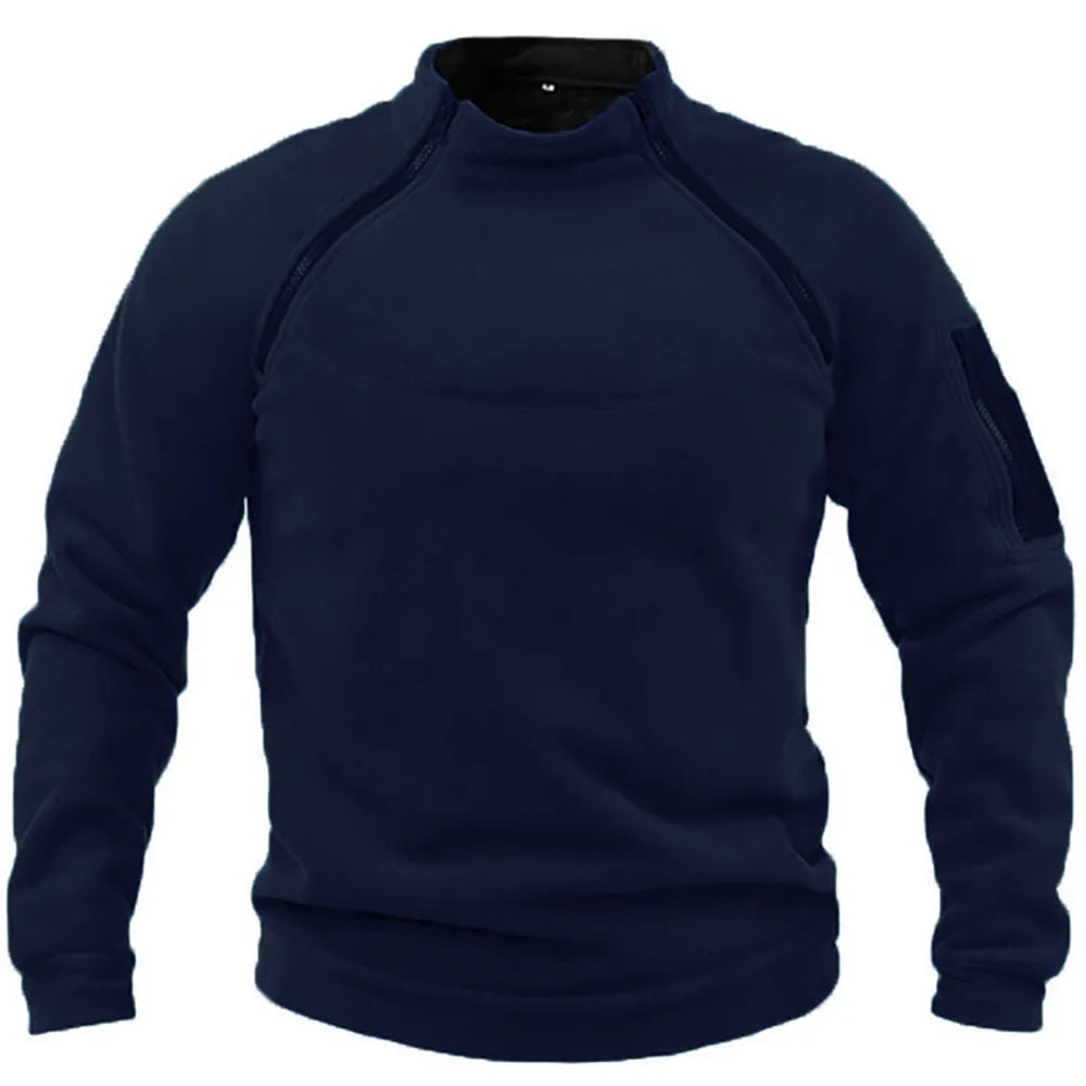 Eero | Tactical fleece sweater with hidden inner pockets