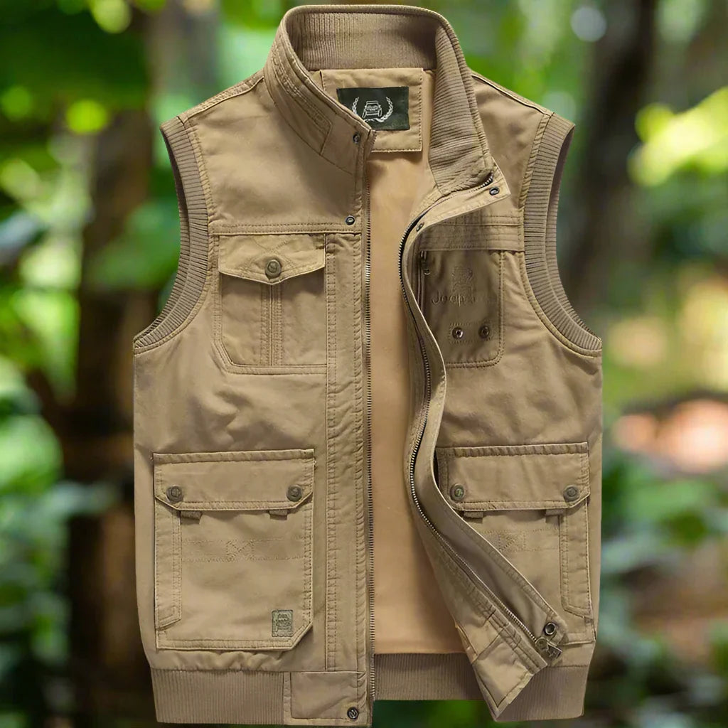 Kasper | Vintage multi-pocket vests