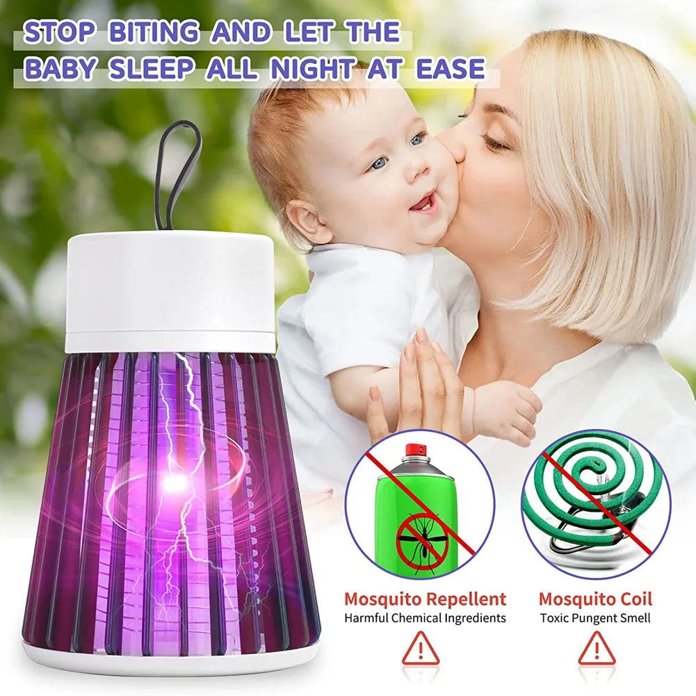 BuzzAway | Portable electric fly trap and insect repellent trap for camping