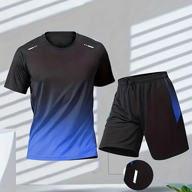 Florian | Two-piece sportswear set - T-shirt and shorts