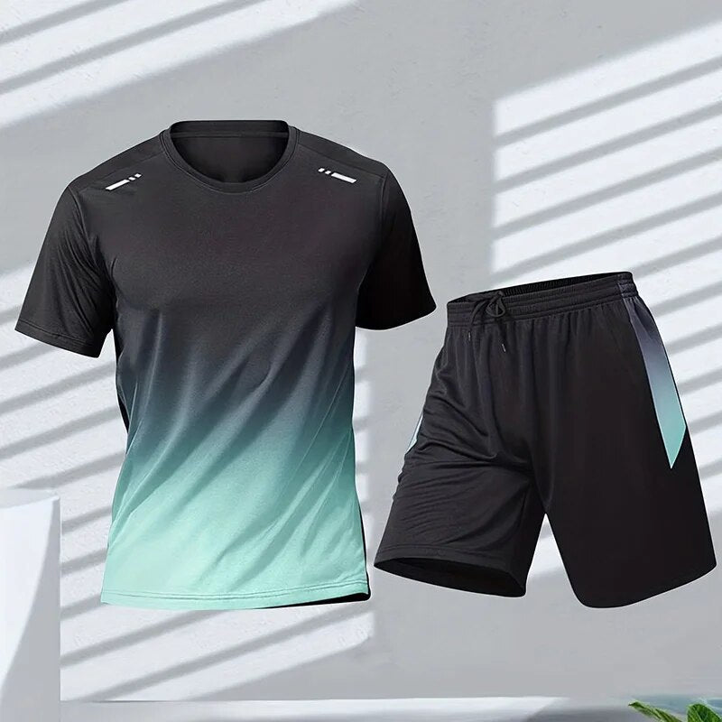 Florian | Two-piece sportswear set - T-shirt and shorts