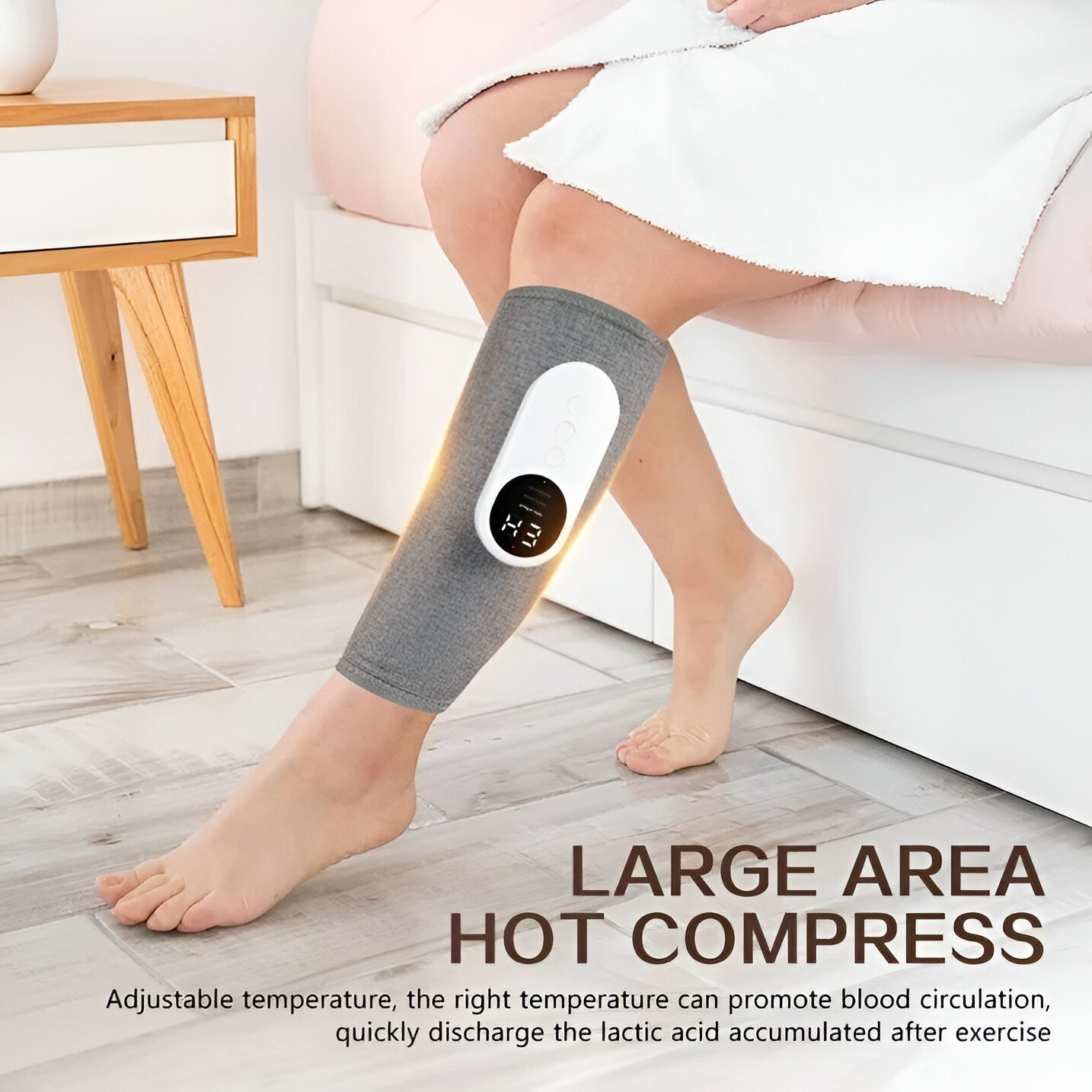 Muscle Relief | Cordless Heat Leg Massager for sports